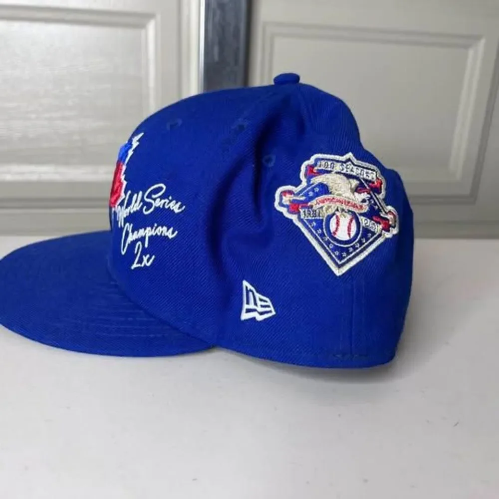New Era embroidered blue